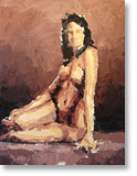 seated nude #11